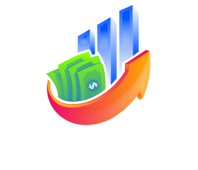 Website name with economy icon